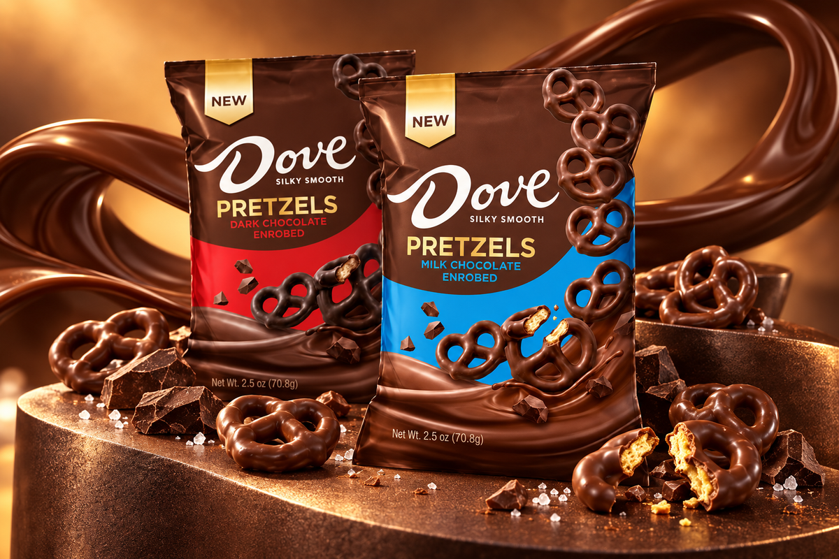 DOVE® Chocolate Pretzels