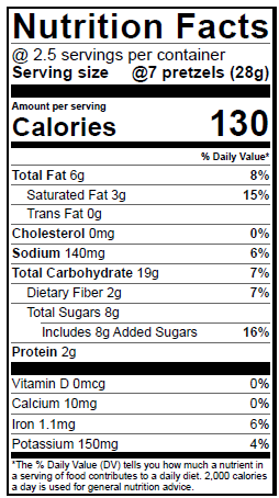 DOVE Dark Chocolate Pretzels - 2.5oz, 8 pack