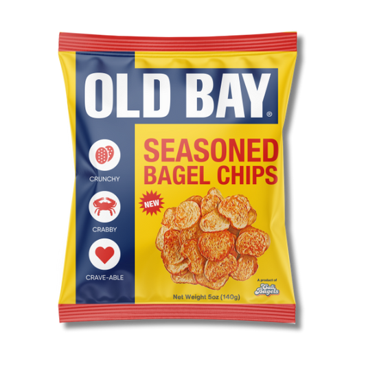 OLD BAY® Seasoned Bagel Chips, 4 pack, 5oz Bags
