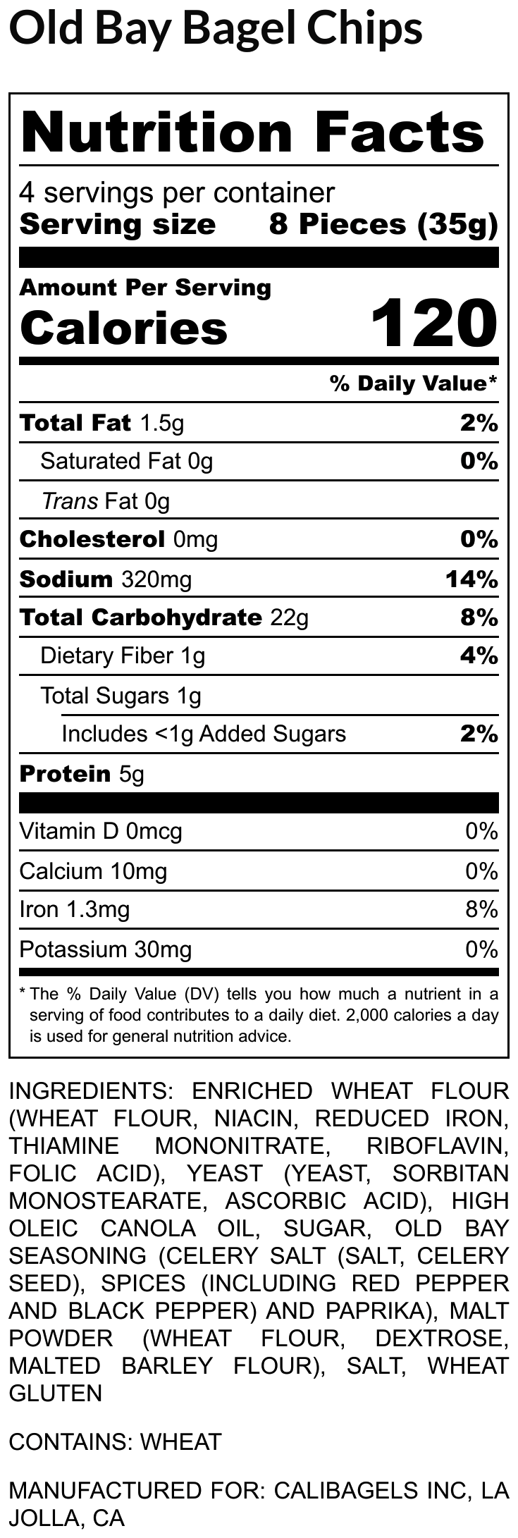 OLD BAY® Seasoned Bagel Chips, 12 Pack, 5oz Bags