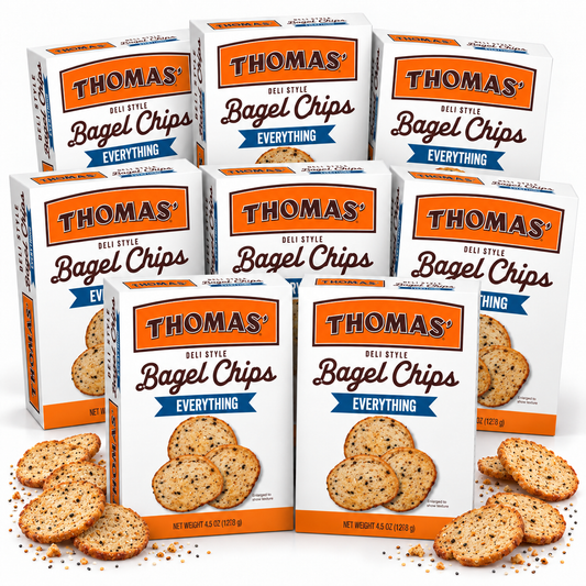 Thomas'® Bagel Chips - Everything, 8 Pack